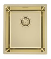 Товар: Мойка для кухни KOMBINO 20 MONARCH GOLD SAT-90 500X400X195 U в комплекте с выпуском без сифона арт-1140663.0 - фото 1 Мойка для кухни KOMBINO 20 MONARCH GOLD SAT-90 500X400X195 U в комплекте с выпуском без сифона арт-1140663.0 — фото 1, Кухонные мойки