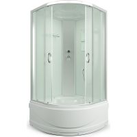 Душевая кабина Erlit Comfort 100х100 без гидромассажа арт-ER3510TP-C3-RUS — фото 1, Душевые кабины