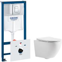 Товар: Комплект унитаза CeramaLux 2197 с инсталляцией Grohe Rapid SL 38775001 с сиденьем Микролифт и клавиш арт-2197+38775001 - фото 1 Комплект унитаза CeramaLux 2197 с инсталляцией Grohe Rapid SL 38775001 с сиденьем Микролифт и клавиш арт-2197+38775001 — фото 1, Комплекты унитаз + инсталляция