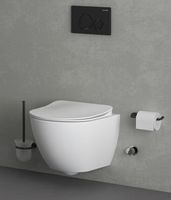 Унитаз биде Creavit Free подвесной Белый без сиденья арт-FE320-34CB00E-0002 — фото 8, Подвесные унитазы