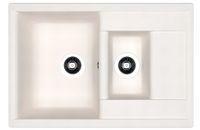 Dr.Gans Мойка "Астра" 760 К, белый СМс арт-25.065.D0760.401 — фото 1, Кухонные мойки