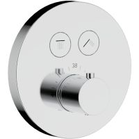 Товар: Душевая система AQUAme с термостатом Хром арт-AQM8403CR - фото 5 Душевая система AQUAme с термостатом Хром арт-AQM8403CR — фото 5, Встраиваемые душевые комплекты