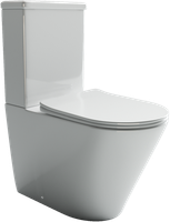 Напольный пристенный унитаз Highlight Rimless арт-CN1802 — фото 14, Напольные унитазы