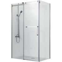 Душевой уголок Azario Vancouver 120х100 профиль Серебро стекло прозрачное арт-AZ-NKF1131L 1000 — фото 1, Прямоугольные душевые уголки