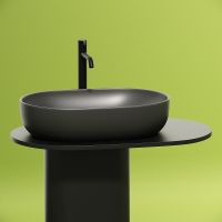 Раковина-чаша Ceramicanova Element 60 Темный антрацит матовый арт-CN6047MDH — фото 2, Раковины накладные