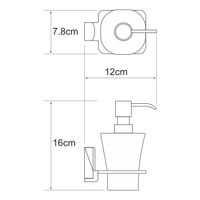 Leine K-HITE Дозатор для жидкого мыла арт-5099W — фото 4, Дозаторы