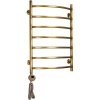 Электрический полотенцесушитель Domoterm Калипсо П7 500x700 АБР EL Античная бронза арт-КалипсоП7500x700АБРEL — фото 3, Электрические полотенцесушители