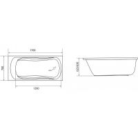 Товар: Акриловая ванна 1MarKa Classic 170х70 без гидромассажа арт-01кл1770 А - фото 2 Акриловая ванна 1MarKa Classic 170х70 без гидромассажа арт-01кл1770 А — фото 2, Акриловые ванны