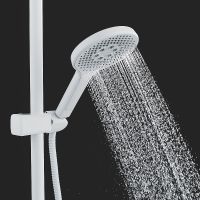 Душевая система Rose R39C Белая матовая арт-R3936C — фото 6, Душевые стойки