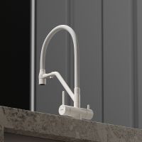 Смеситель для кухни Sancos Dora Белый матовый Белый арт-SC4003MW — фото 5, Смесители для кухни