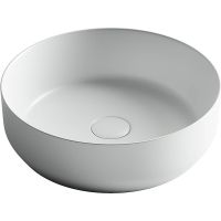 Раковина-чаша Ceramicanova Element 39 Белая матовая арт-CN6022MW — фото 2, Раковины накладные