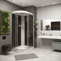 Товар: Душевая кабина Niagara Classic NG-3512-14R (120х80х215) низкий поддон(13см),стекло тонированное,3 ме арт-35121433R - фото 3 Душевая кабина Niagara Classic NG-3512-14R (120х80х215) низкий поддон(13см),стекло тонированное,3 ме арт-35121433R — фото 3, Душевые кабины