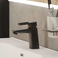 Смеситель для раковины Iddis Bild Черный матовый арт-BILBL00i01 — фото 5, Смесители для раковины