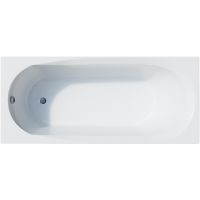 Акриловая ванна Corpa Nera Milano 160x70 без гидромассажа арт-CN05008WH — фото 1, Акриловые ванны