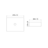 Раковина-чаша Iddis Slide 47 Белая матовая арт-SLIWM02i27 — фото 4, Раковины накладные