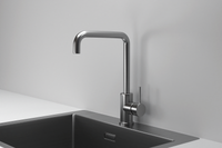 Granula-, СМЕСИТЕЛЬ КУХОННЫЙ арт-7110, СТАЛЬ САТИН — фото 1, Смесители для кухни