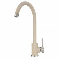 Смеситель для кухни Point светло-бежевый арт-PN3101BG — фото 1, Смесители для кухни