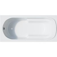 Акриловая ванна Corpa Nera Santi 160x75 без гидромассажа арт-CN05057WH — фото 1, Акриловые ванны