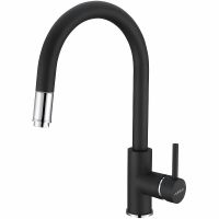 Смеситель для кухни Alveus Delos-P G91 Carbon Угольный арт-1129022 — фото 1, Смесители для кухни