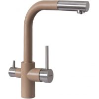 Смеситель для кухни Florentina Кристалл Капучино арт-333.32H.2123.306 — фото 1, Смесители для кухни