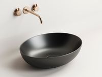 Раковина-чаша Ceramicanova Element 52 Черная матовая арт-CN6017MB — фото 15, Раковины накладные