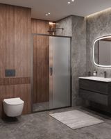 Душевая дверь CEZARES арт-MOLVENO-BF-1-120-P-GM — фото 2, Раздвижные душевые двери