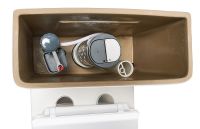 Унитаз компакт Creto Cer C2 с бачком и сиденьем Микролифт арт-1002-002Cer-C2W — фото 11, Напольные унитазы