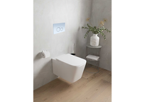 Панель смыва Aquatek Белая ободок хром (клавиши круглые) арт-KDI-0000015 — фото 4, Кнопки смыва