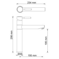 Смеситель для кухни арт-A8147 — фото 5, Смесители для кухни