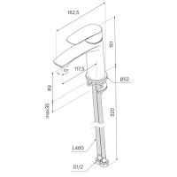 Товар: Смеситель для раковины Milardo Rora Хром арт-RORSB00M01 - фото 7 Смеситель для раковины Milardo Rora Хром арт-RORSB00M01 — фото 7, Смесители для раковины