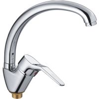 Смеситель для кухни Haiba Хром арт-HB4163-2 — фото 1, Смесители для кухни