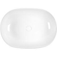 Раковина-чаша Bond Oval 60 Белый глянец арт-S59-600 — фото 3, Раковины накладные