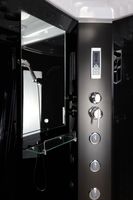 Товар: Душевая кабина Niagara Classic NG-6501-14F (90х90х215) средний поддон(26см),черный,стекло тонированн арт-65011434F - фото 5 Душевая кабина Niagara Classic NG-6501-14F (90х90х215) средний поддон(26см),черный,стекло тонированн арт-65011434F — фото 5, Душевые кабины