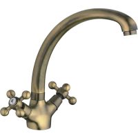 Смеситель для кухни Haiba Бронза арт-HB4219-4 — фото 1, Смесители для кухни