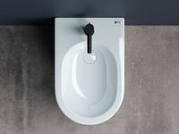 Биде Ceramicanova Star Белое арт-CN1906 — фото 7, Биде напольные