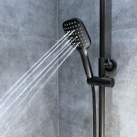 Ручной душ Bond Cube Черный матовый арт-B07-9788 — фото 2, Лейки для душа