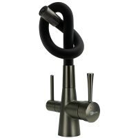 Смеситель для кухни Lemark Comfort Графит арт-LM3075GM — фото 5, Смесители для кухни