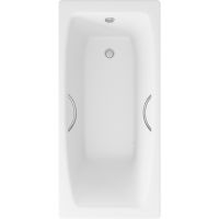 Чугунная ванна Delice Repos 150x70 с ручками без антискользящего покрытия арт-DLR220507R — фото 1, Чугунные ванны