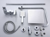 Товар: Душевая система Bond Хром арт-B02-9400 - фото 8 Душевая система Bond Хром арт-B02-9400 — фото 8, Душевые стойки