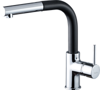 Товар: Rivelato Смеситель для кухни Ledro Г-обр.с выдвижной лейкой D-35мм antracite cromo арт. арт-9022208 antracite cromo - фото 1 Rivelato Смеситель для кухни Ledro Г-обр.с выдвижной лейкой D-35мм antracite cromo арт. арт-9022208 antracite cromo — фото 1, Смесители для кухни