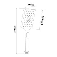 Ручной душ Bond Cube Хром арт-B03-9700 — фото 2, Лейки для душа