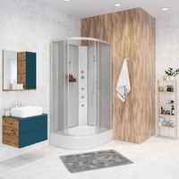 Душевая кабина Niagara Classic NG-33974-14RBKG (90х70х200) средний поддон(26см),стекло матовое,4 мес арт-339744RBKG — фото 1, Душевые кабины