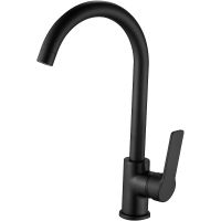 Смеситель для кухни ESKO Singapore Black Черный матовый арт-SB 519 — фото 1, Смесители для кухни