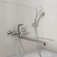 Товар: Смеситель для ванны Milardo Rora универсальный Хром арт-RORSB00M10 - фото 8 Смеситель для ванны Milardo Rora универсальный Хром арт-RORSB00M10 — фото 8, Смеситель для ванны