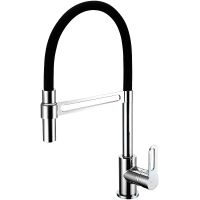 Смеситель для кухни Lemark Soul Хром Черный арт-LM6006C — фото 1, Смесители для кухни