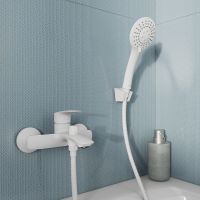 Смеситель для ванны Milardo Rora Белый матовый арт-RORWT00M02 — фото 8, Смеситель для ванны