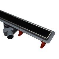 Душевой лоток POINT Деметра стекло черное 850 арт арт-PN50485GLB — фото 6, Душевые лотки