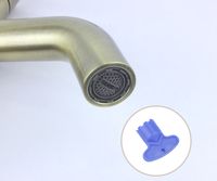 Смеситель для раковины Bronze de Luxe Scandi Бронза арт-1452BR — фото 3, Смесители для раковины