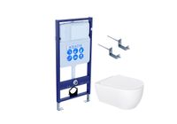 Комплект AQUATEK ЕВРОПА New-KKI2 (рама AQUATEK Standard INS-0000012+звукоизоляционная прокладка+креп арт-Set AQUATEK ЕВРОПА New-KKI2 — фото 1, Комплекты унитаз + инсталляция