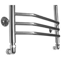 Водяной полотенцесушитель Domoterm Лаура П10 500*800 Хром арт-ЛаураП10500x800 — фото 2, Водяные полотенцесушители